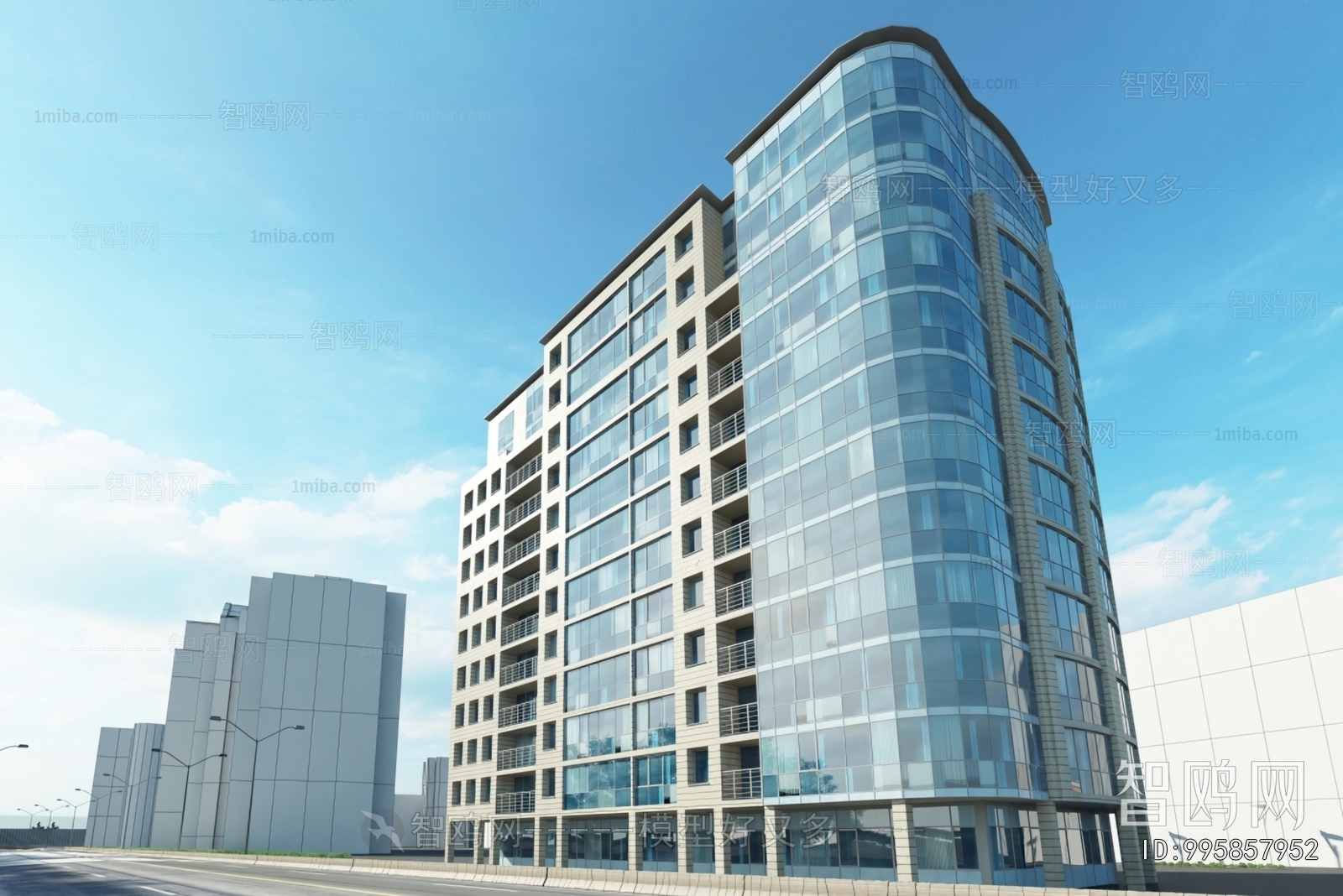 Modern Appearance Of Commercial Building