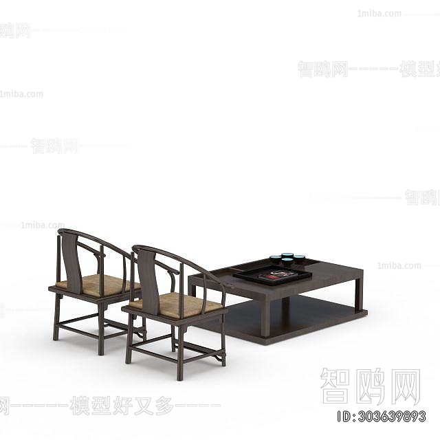 New Chinese Style Lounge Chair