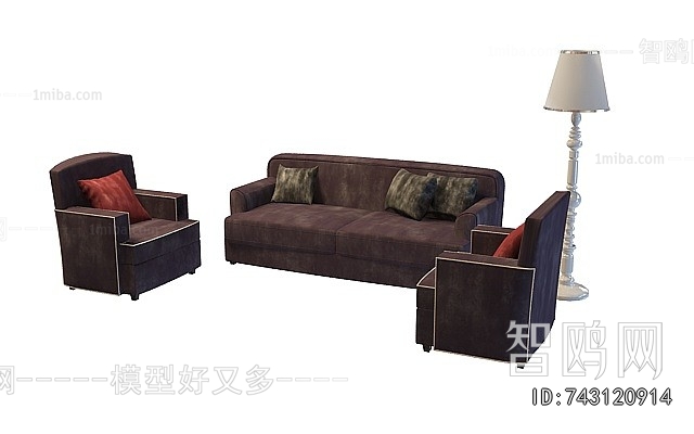 Simple European Style Sofa Combination