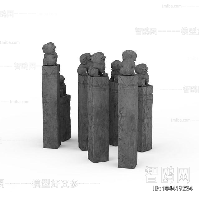New Chinese Style Stone Carving