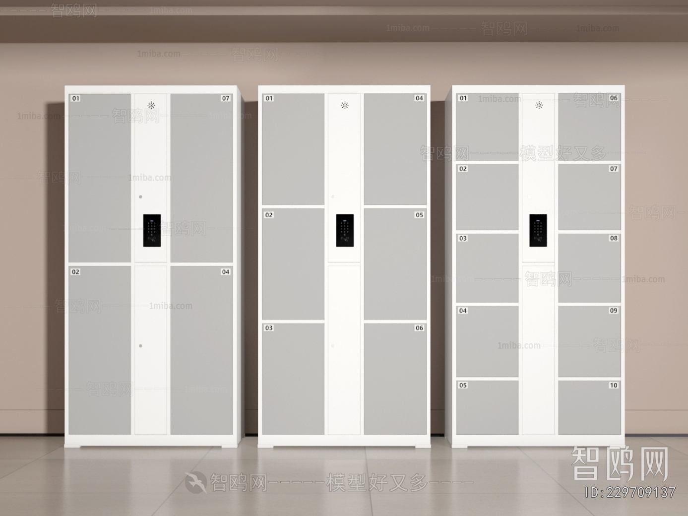 Modern Public Cabinet/lock Cabinet