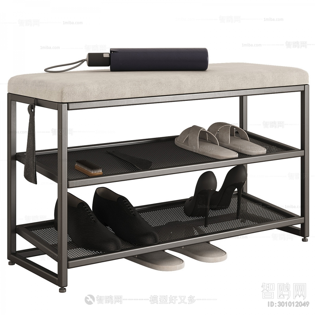 Modern Stool For Changing Shoes