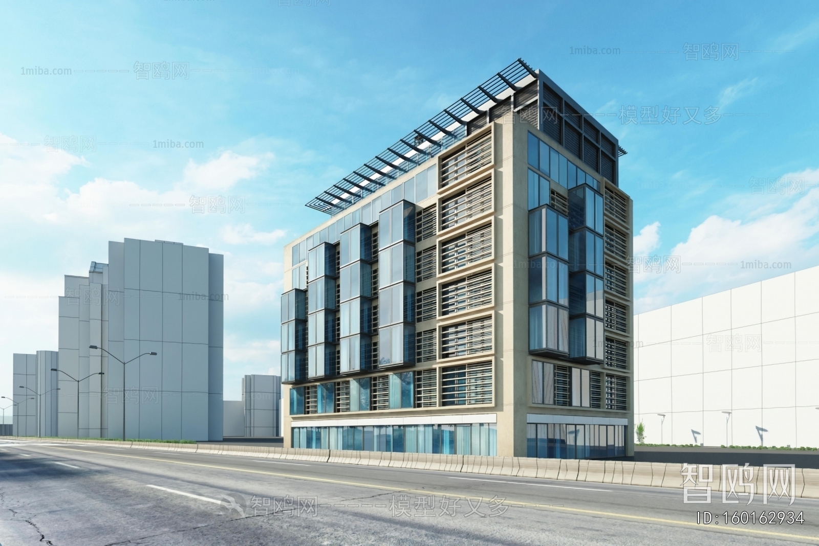 Modern Appearance Of Commercial Building