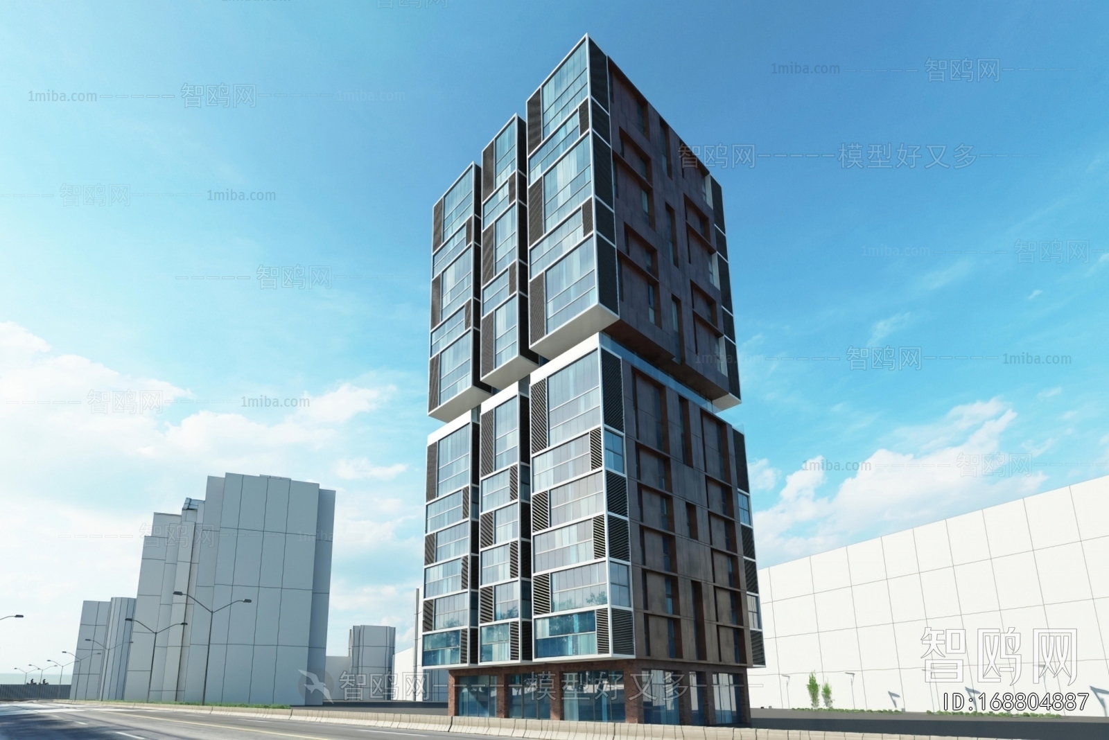 Modern Appearance Of Commercial Building