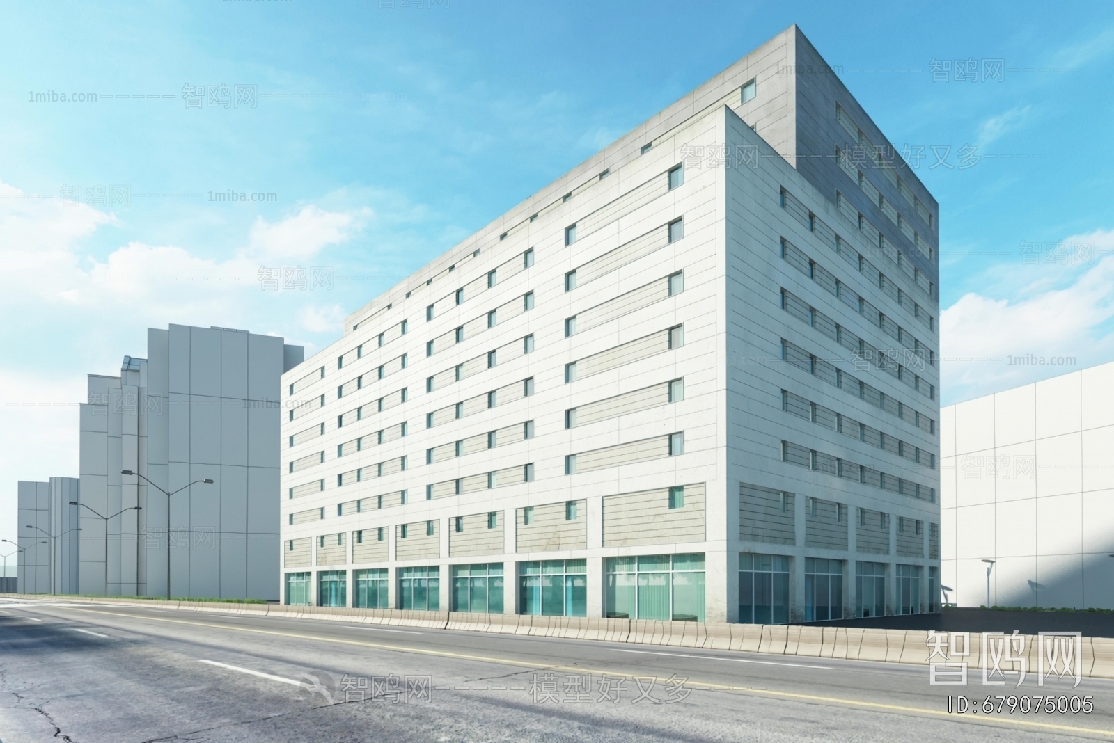 Modern Appearance Of Commercial Building