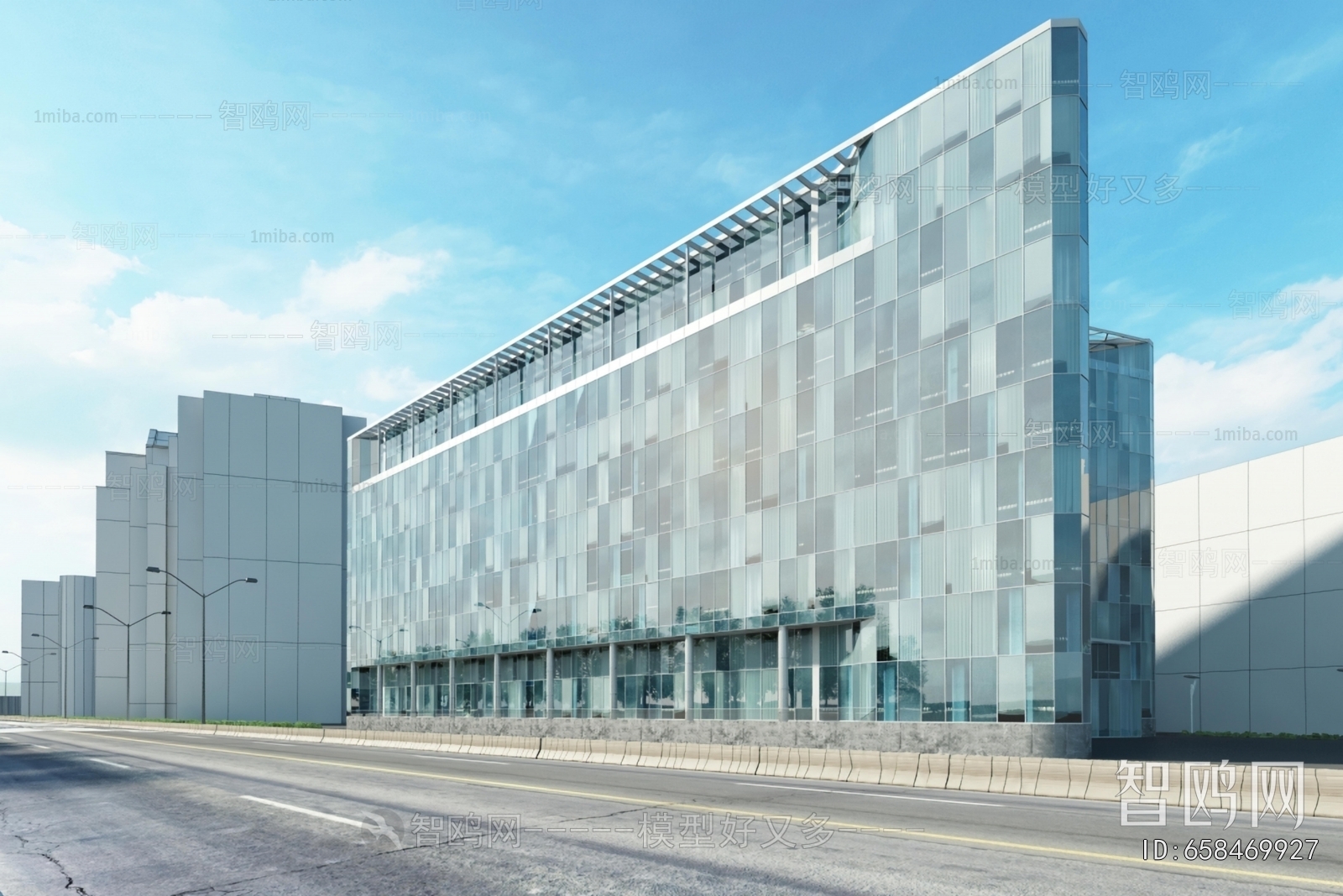 Modern Appearance Of Commercial Building