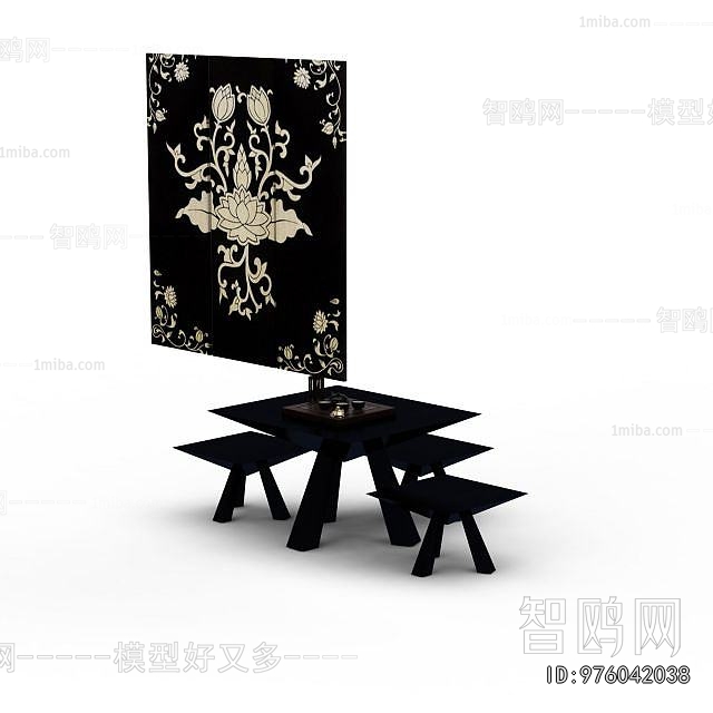 New Chinese Style Leisure Table And Chair