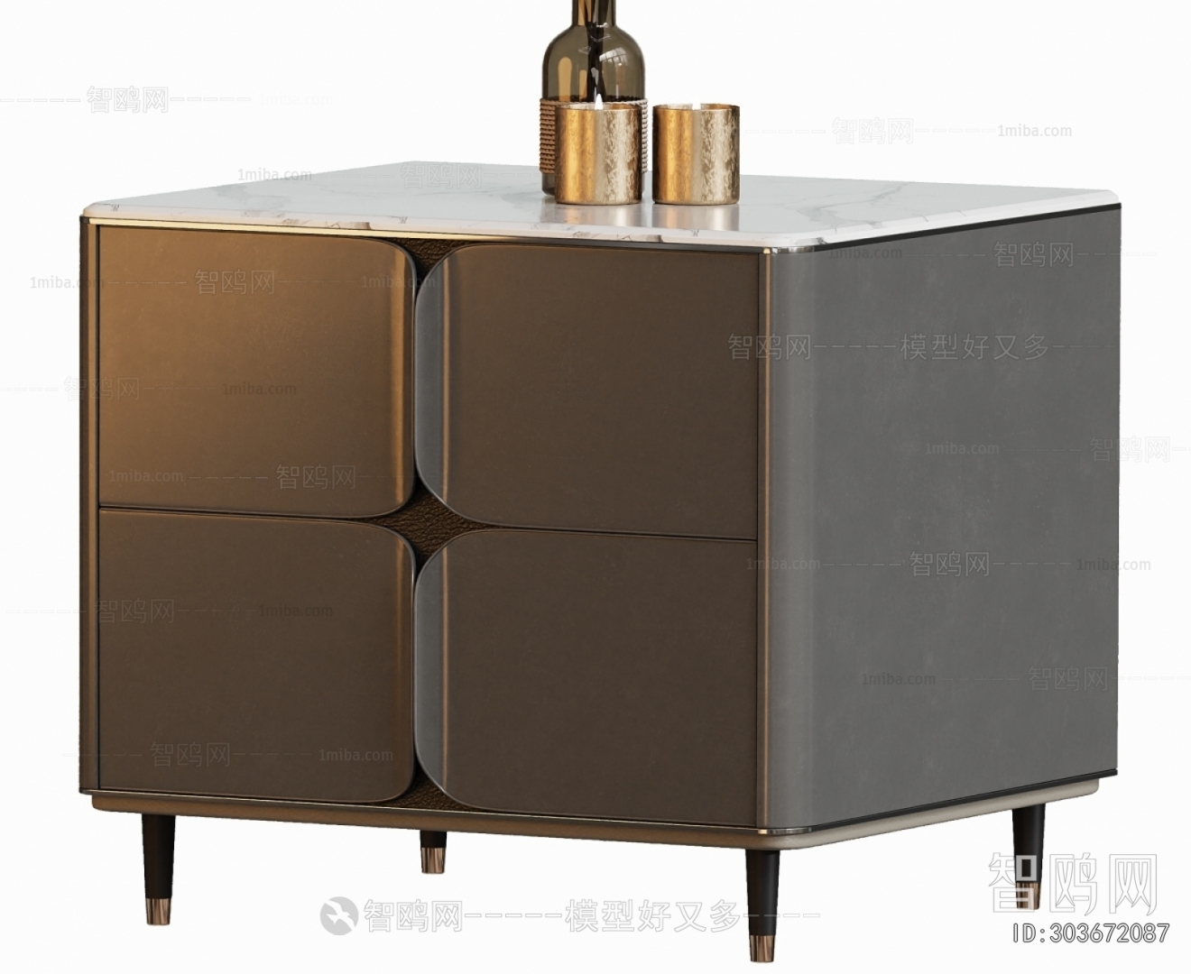 Modern Bedside Cupboard