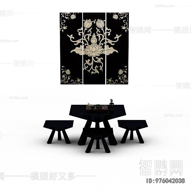 New Chinese Style Leisure Table And Chair