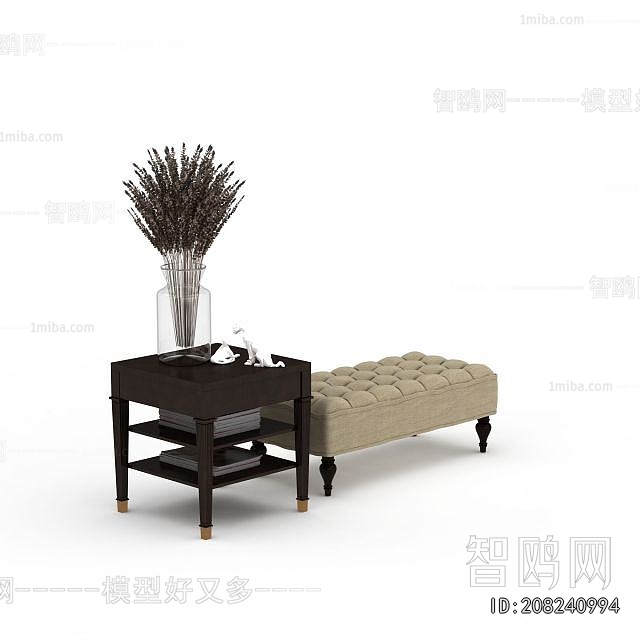 Simple European Style Stool For Changing Shoes