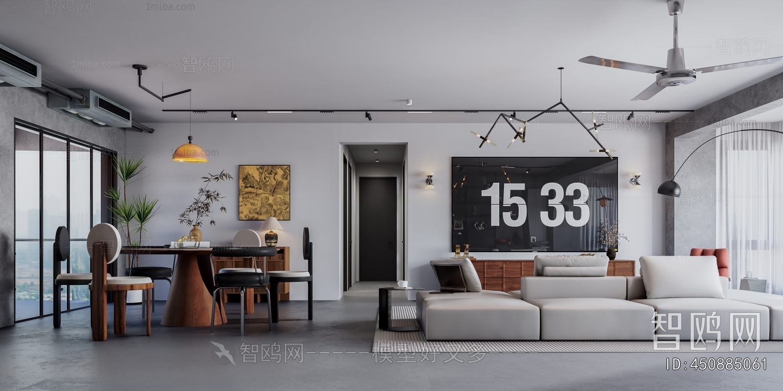 Industrial Style A Living Room