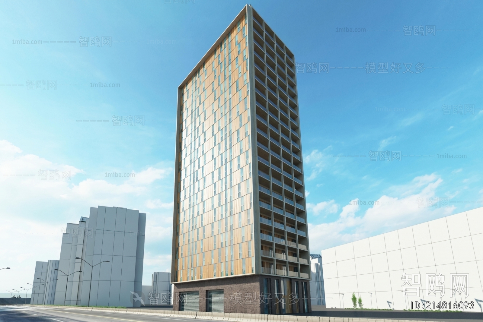 Modern Appearance Of Commercial Building