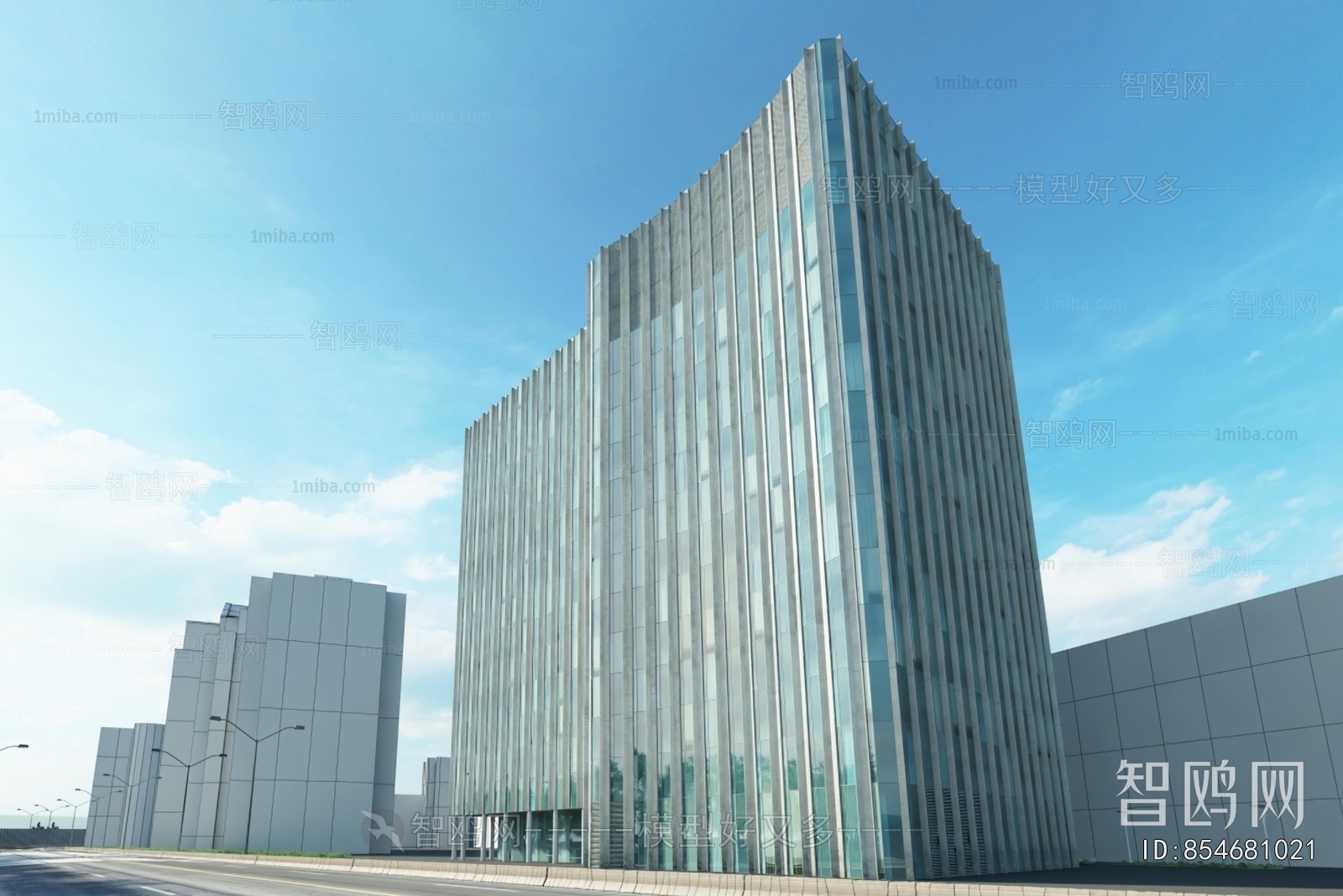 Modern Appearance Of Commercial Building