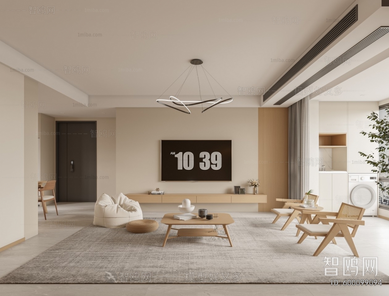 Nordic Style A Living Room