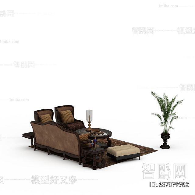 European Style Sofa Combination