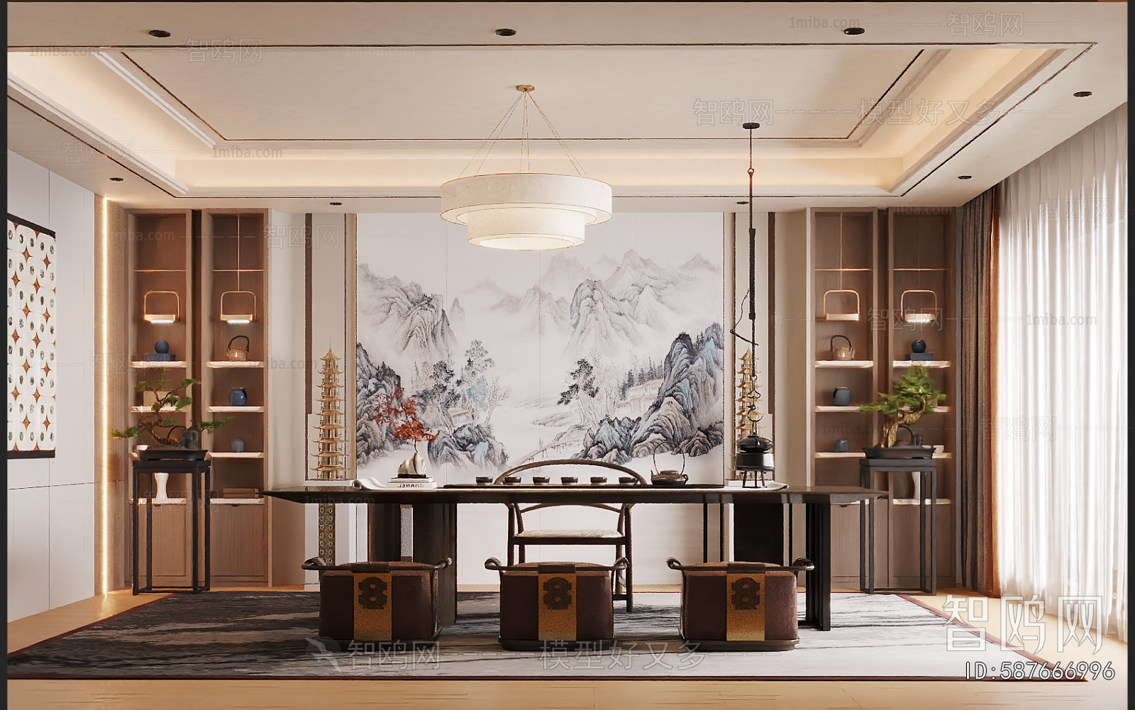 New Chinese Style Tea House