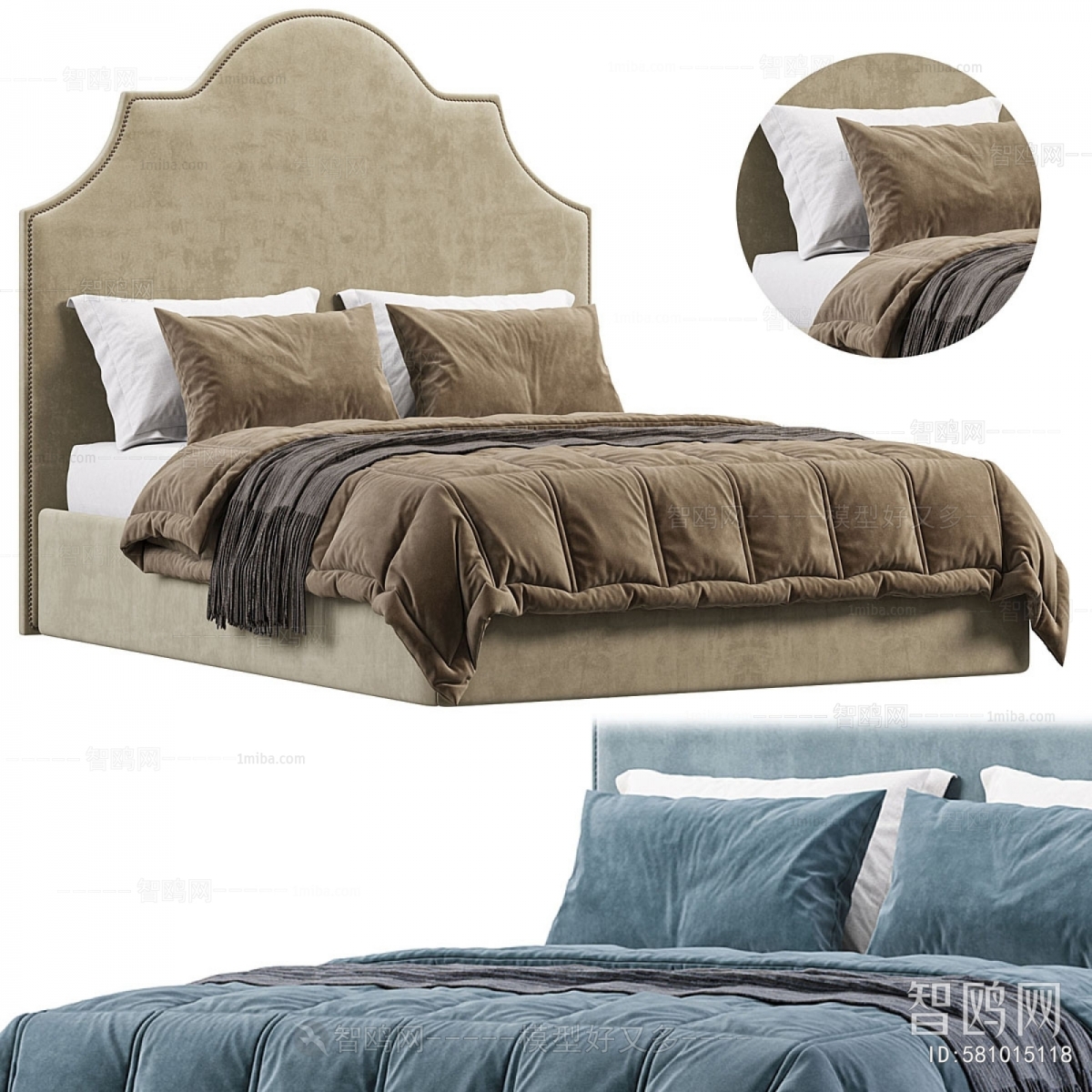 Modern Double Bed