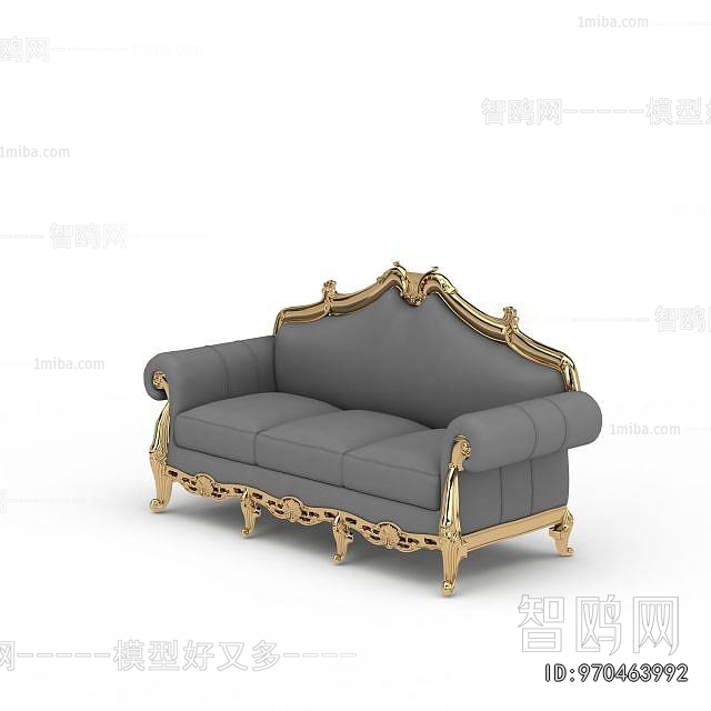 European Style Three-seat Sofa