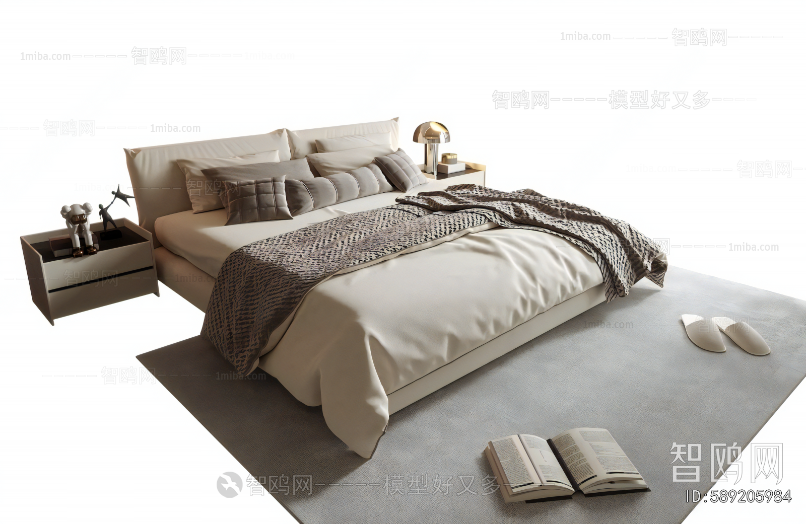 Modern Double Bed