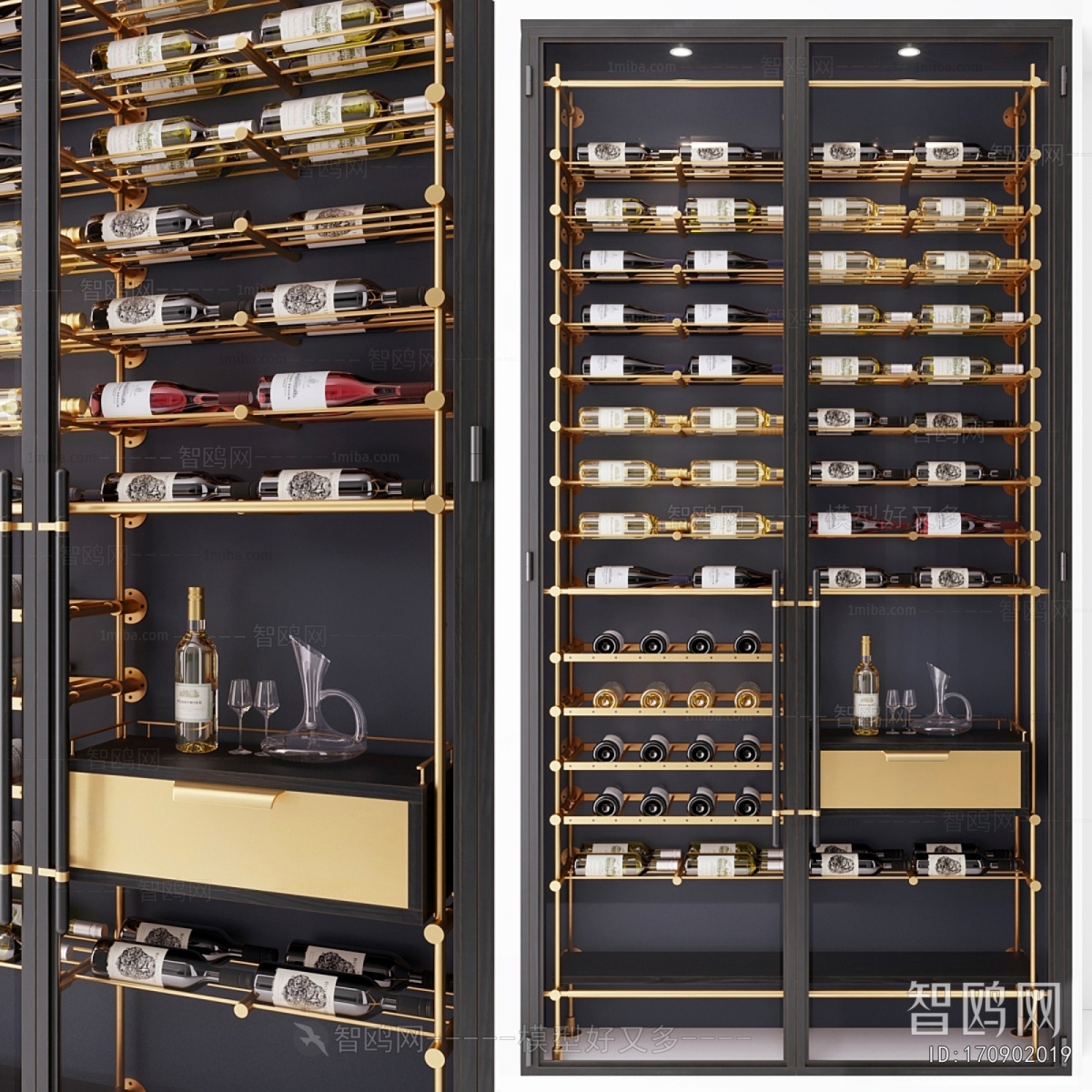 Modern Wine Rack