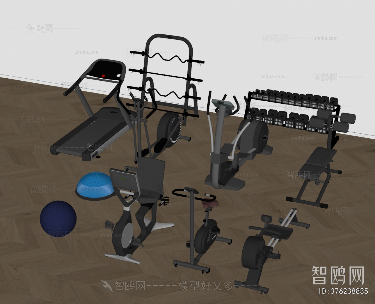 Modern Fitness Equipment