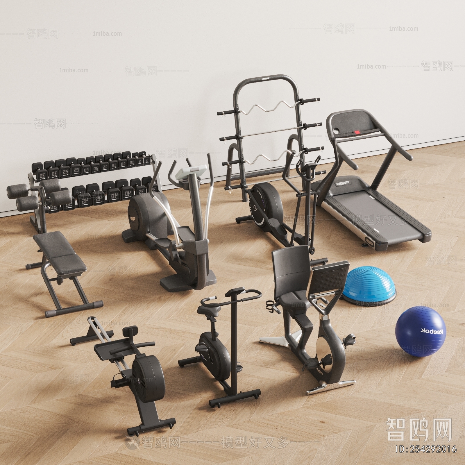 Modern Fitness Equipment