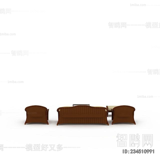 Simple European Style Sofa Combination