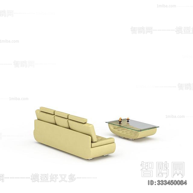 Modern Three-seat Sofa