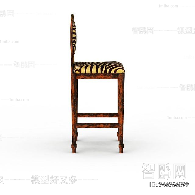 Simple European Style Bar Chair