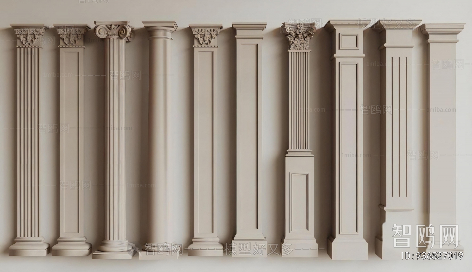 European Style Roman Pillar