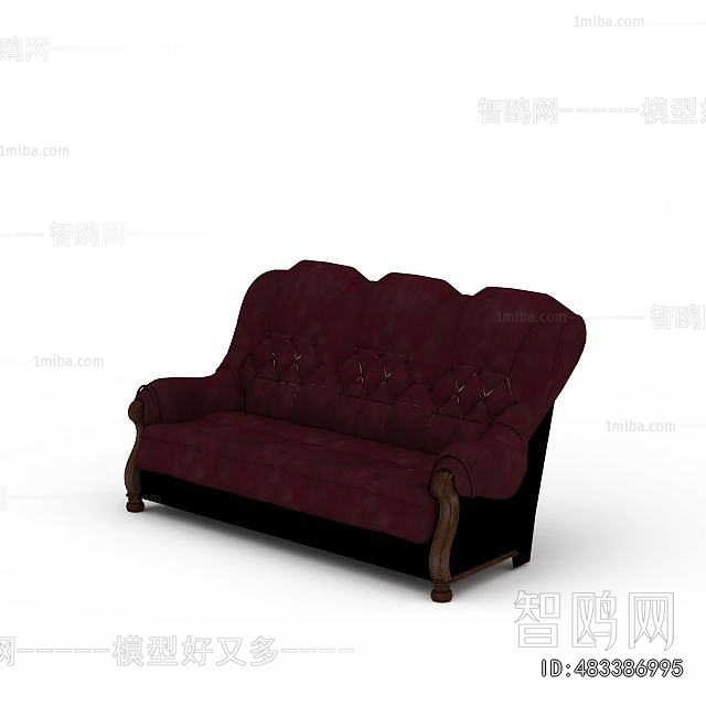European Style Three-seat Sofa