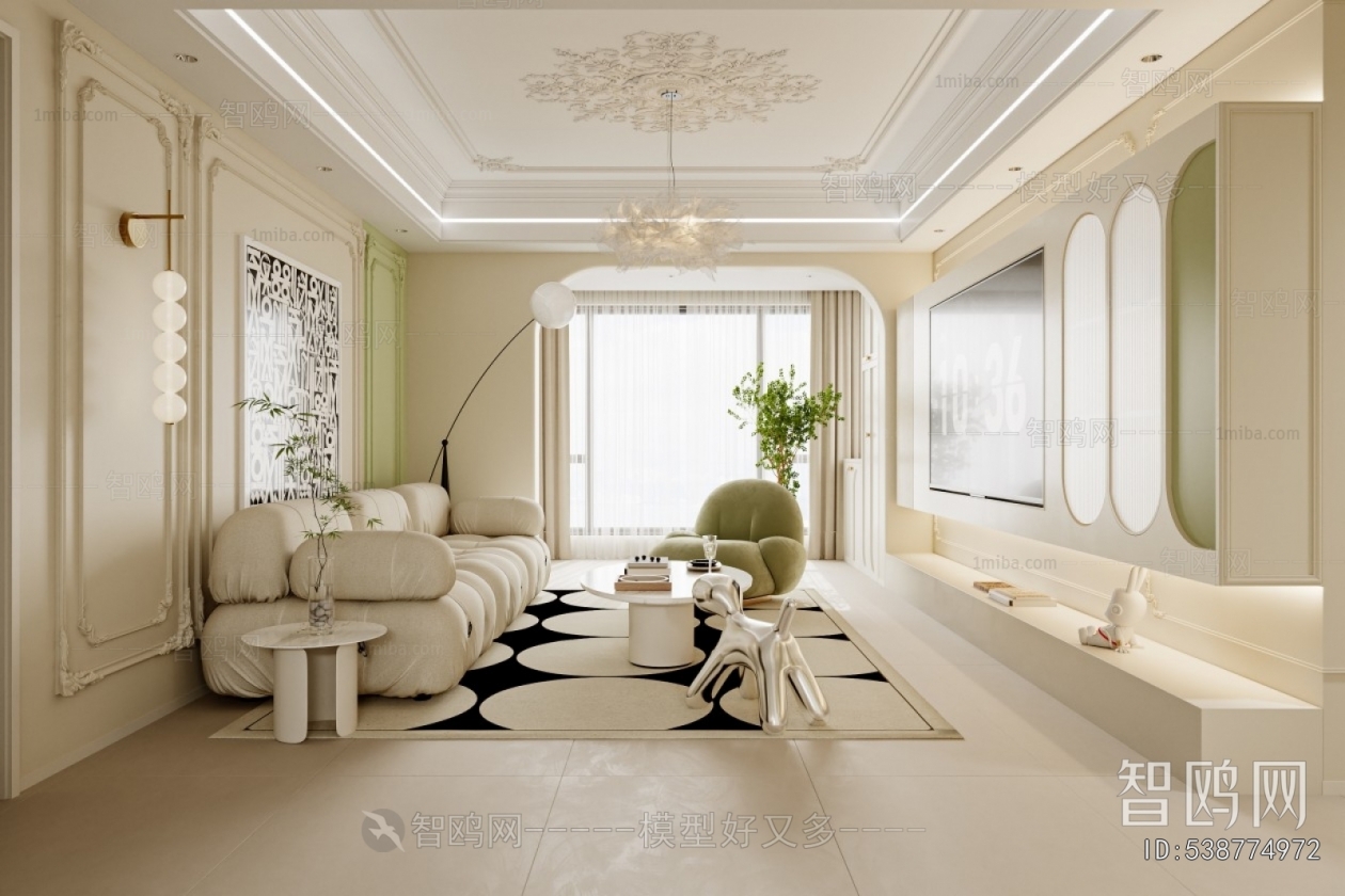 French Style A Living Room