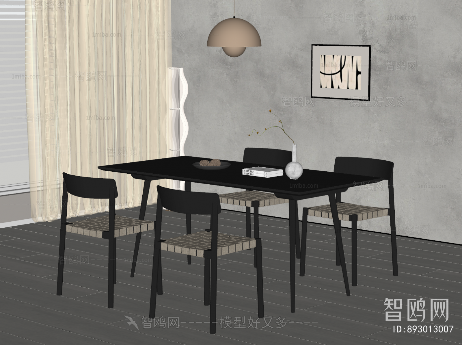 Nordic Style Dining Table And Chairs