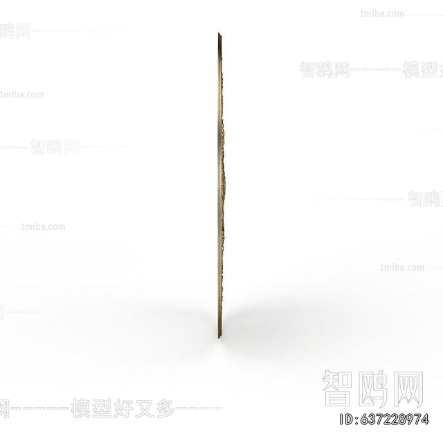 European Style Plaster Carved Top Plate