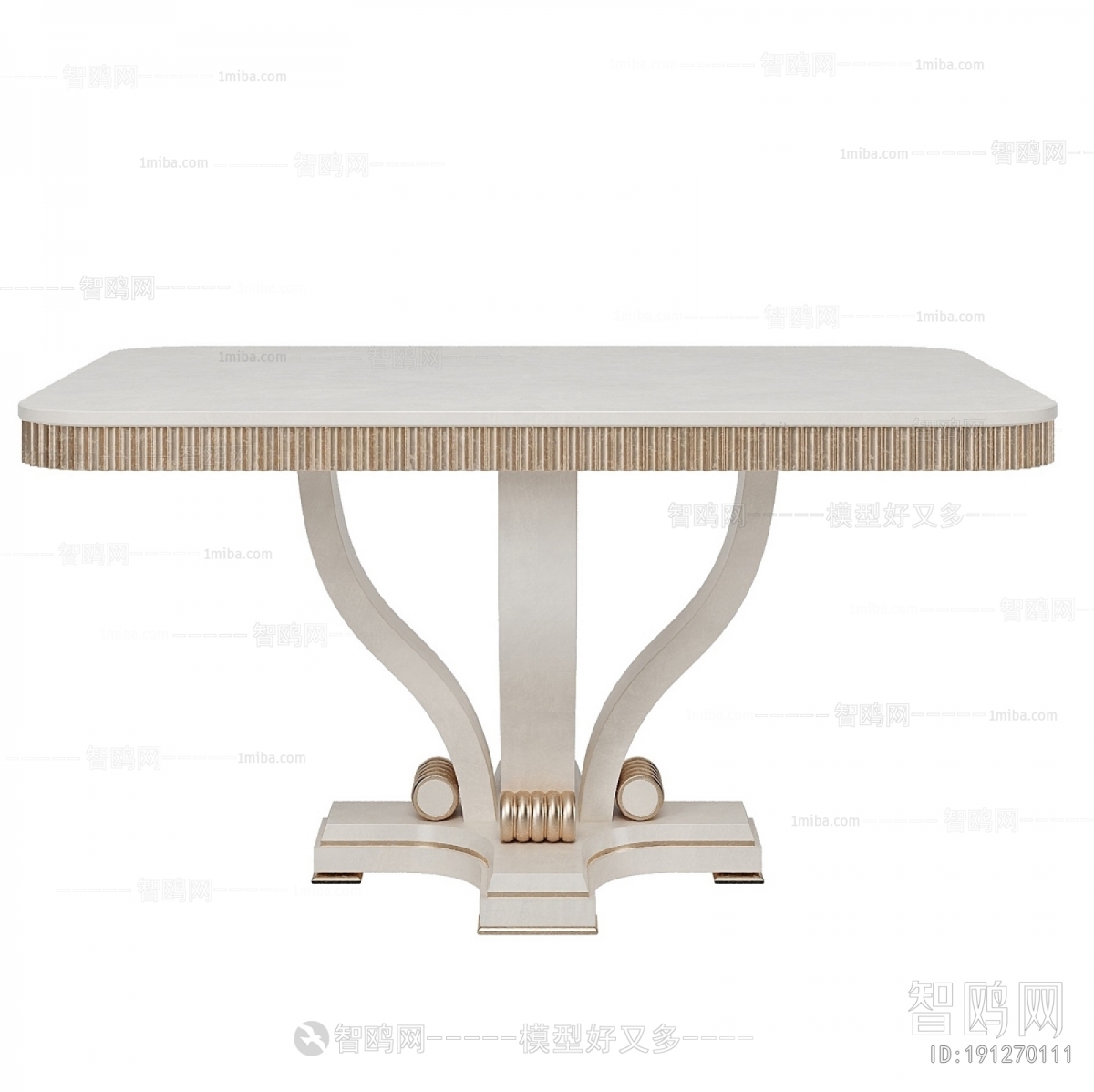 Simple European Style Dining Table