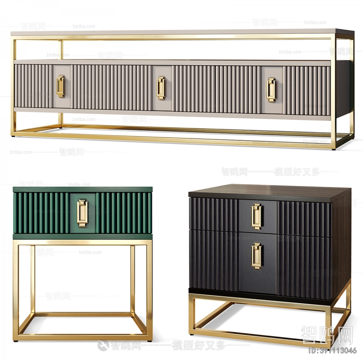 Modern Bedside Cupboard