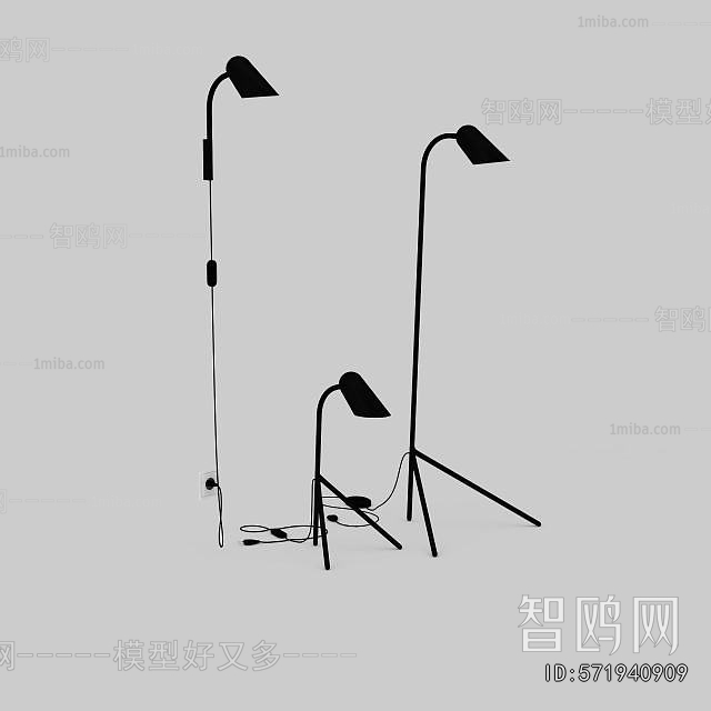 Industrial Style Floor Lamp