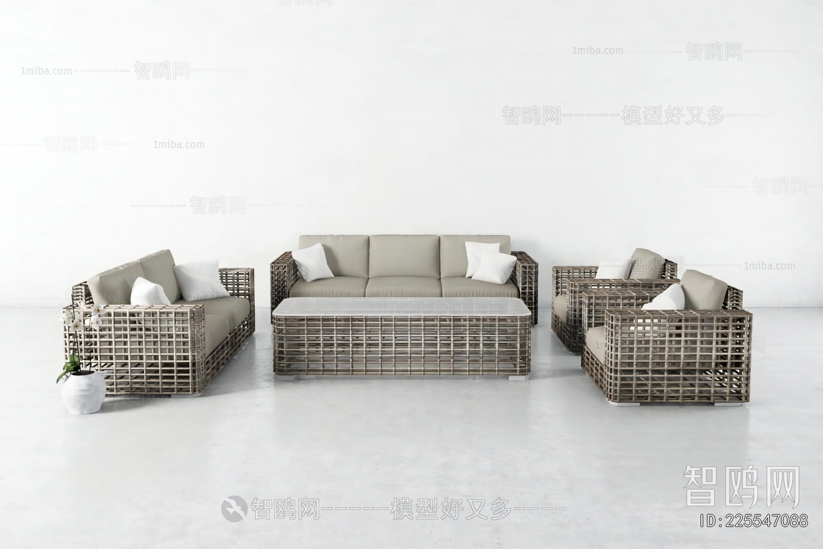 Modern Outdoor Sofa
