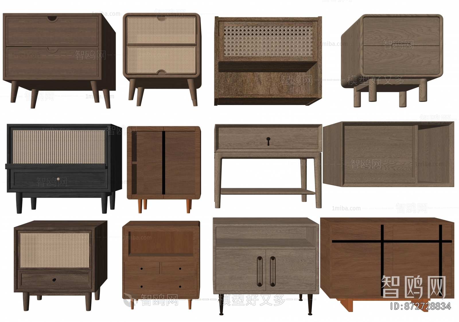 Modern Bedside Cupboard