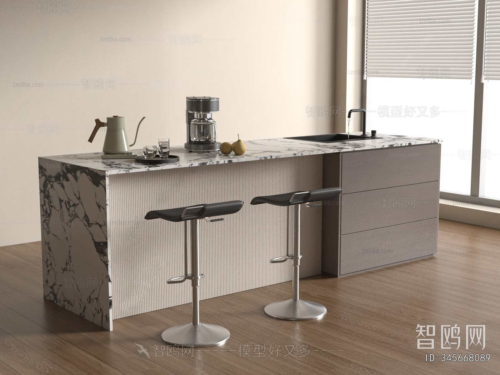 Modern Counter Bar