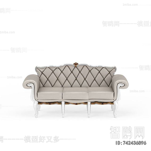 European Style Three-seat Sofa