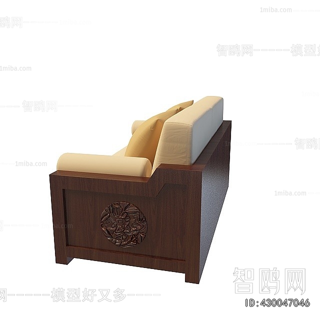 New Chinese Style A Sofa For Two