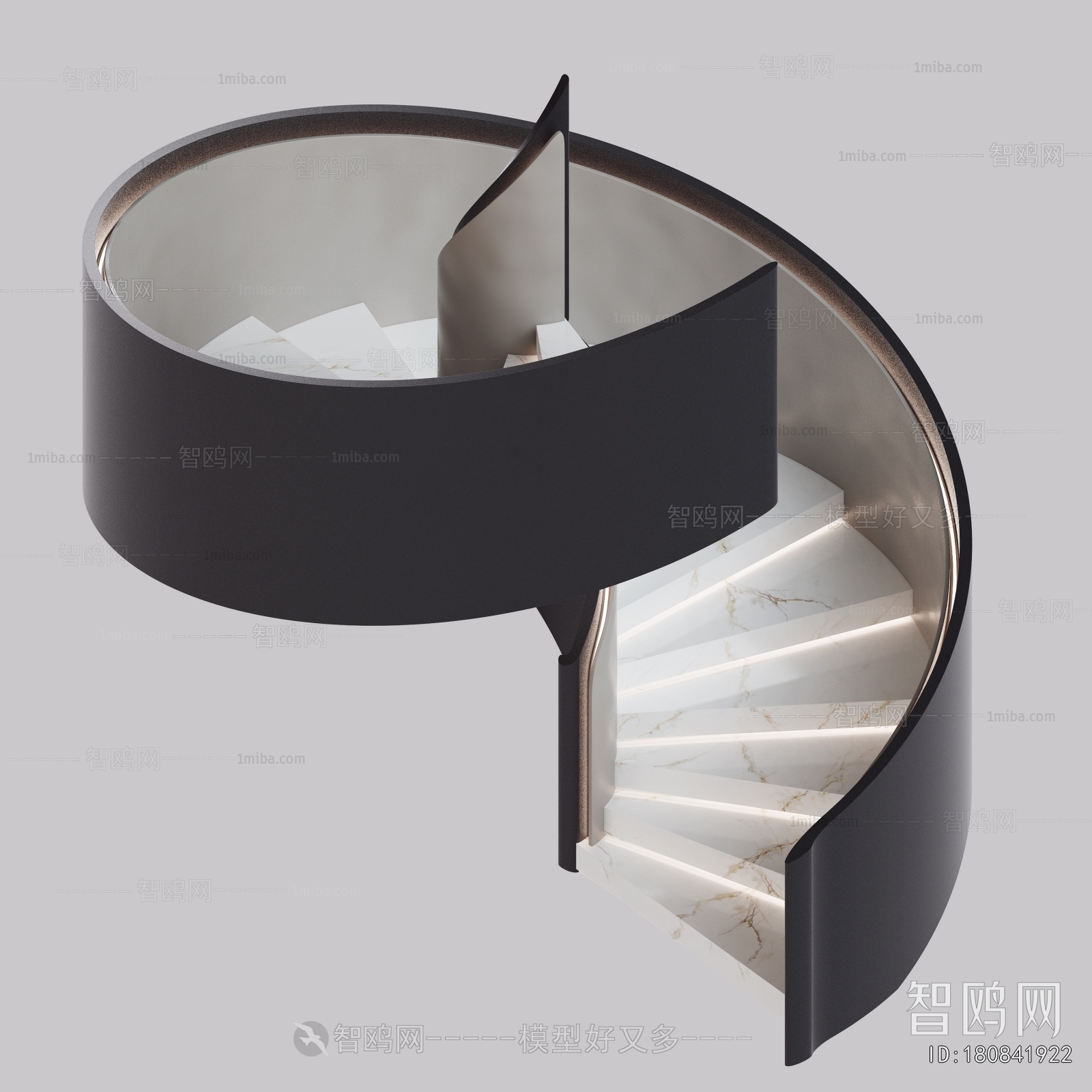 Modern Rotating Staircase