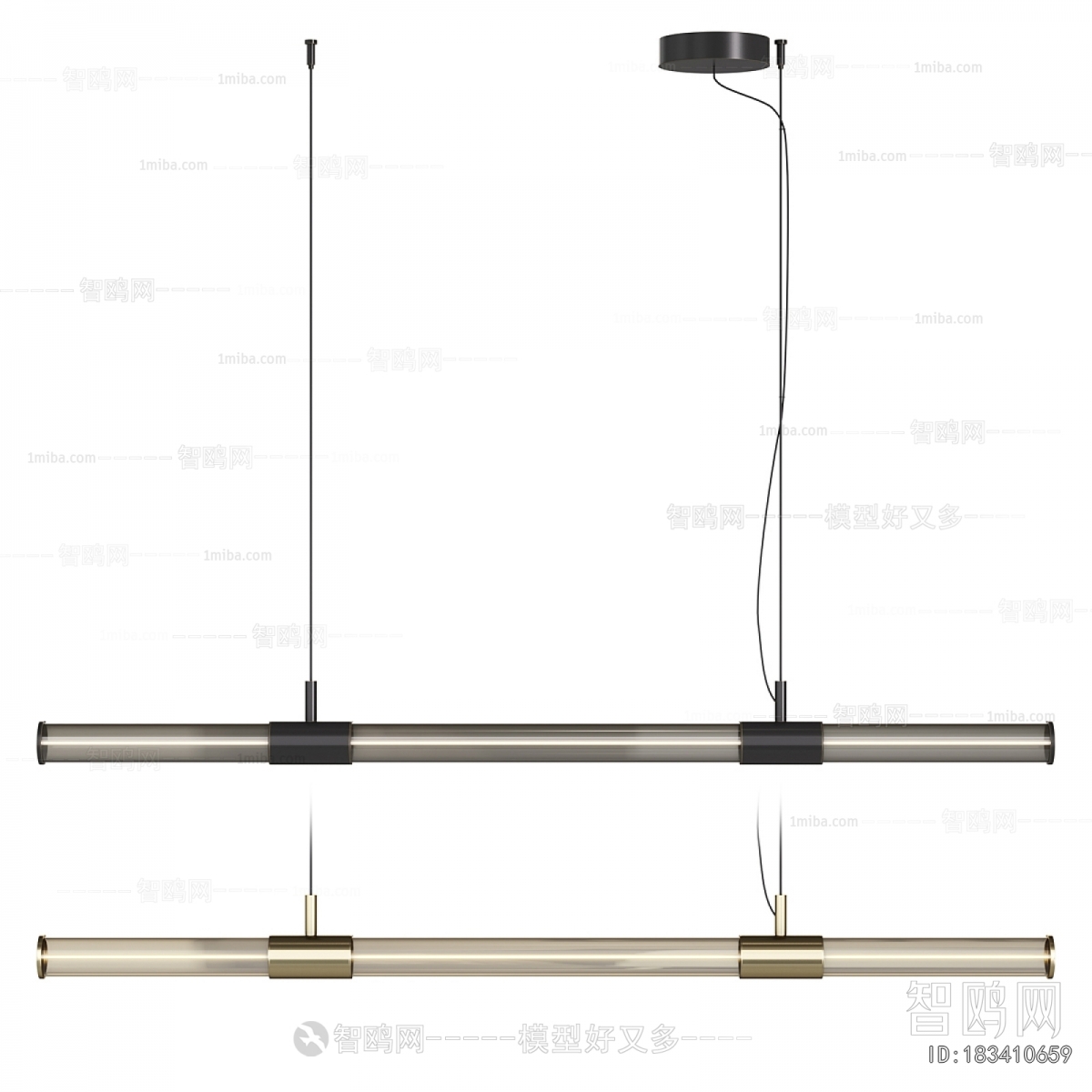 Modern Long Chandelier