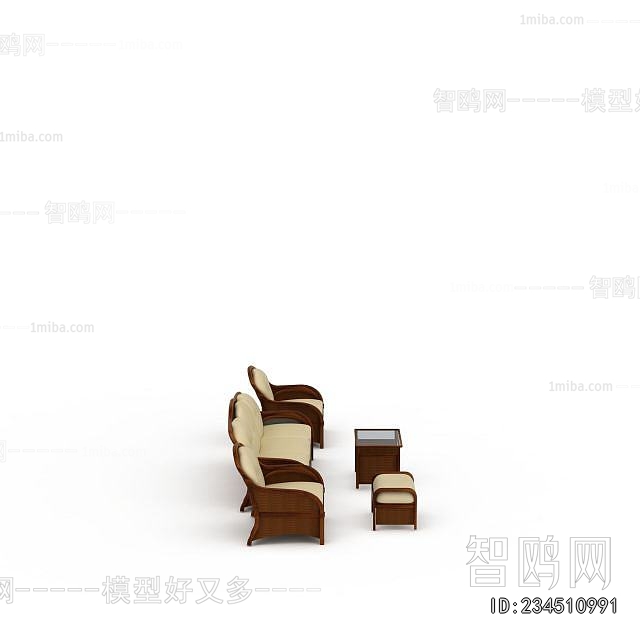 Simple European Style Sofa Combination