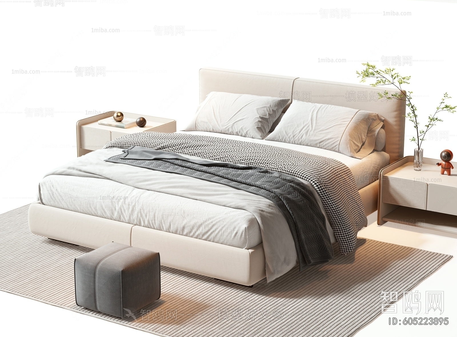 Modern Double Bed
