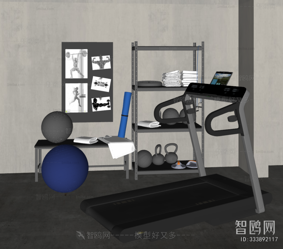 Modern Fitness Equipment