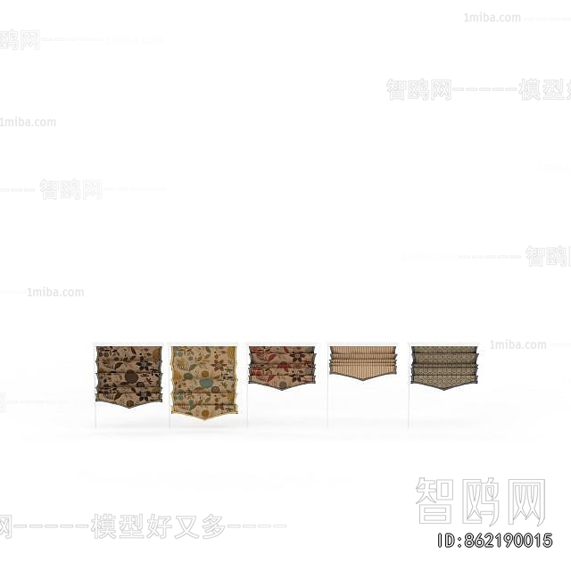 Simple European Style Roman Curtain