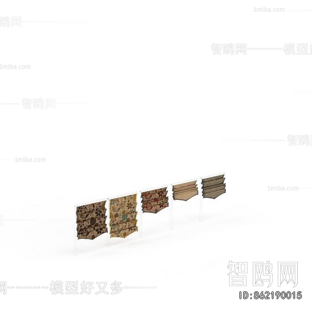 Simple European Style Roman Curtain