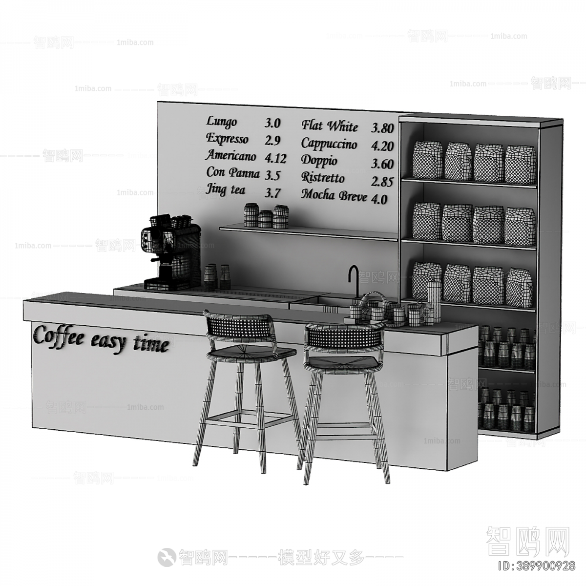 Modern Counter Bar